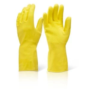 Image of Click2000 Household Heavy Weight Medium Yellow Ref HHHWM Pack of 10 Up
