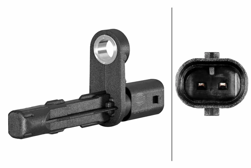 Image of HELLA ABS sensor HELLA 6PU 358 216-711