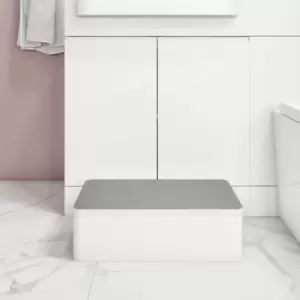 Image of 460mm Matt White Bath Step - Bali