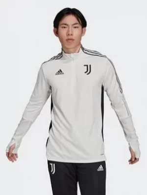 Image of adidas Juventus Tiro Training Top, Black/Pink, Size 2XL, Men