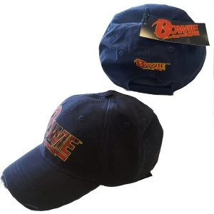 David Bowie - Flash Logo Baseball Cap