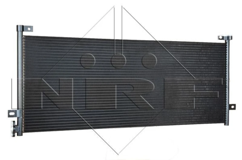 Image of NRF 350390 Condenser EASY FIT, with seal ring, with nitrogen filling Aluminium Condenser,air conditioning (448)