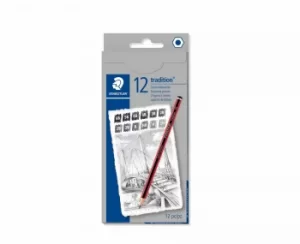 image of Staedtler Tradition Sketching Pencils Pack of 12