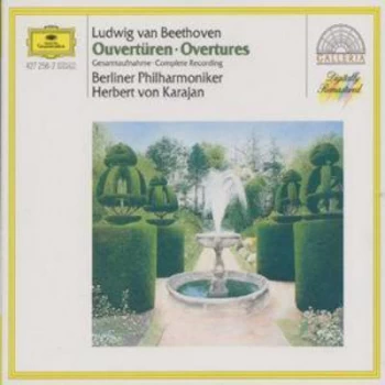 image of Beethoven Overtures Berliner Philharmoniker / Karajan by Ludwig van Beethoven CD Album