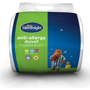 Image of Silent Night Silentnight 10.5 Tog Anti Allergy Duvet Single