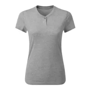 Image of Premier Womens/Ladies Comis Marl Sustainable T-Shirt (L) (Grey)