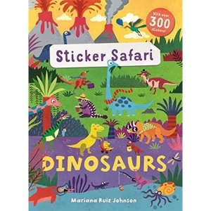 Image of Sticker Safari: Dinosaurs Paperback / softback 2018