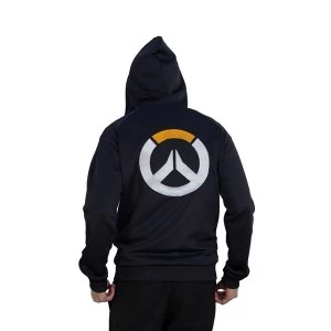 image of Overwatch - Athletic Tech Mens Medium Hoodie - Black/Blue