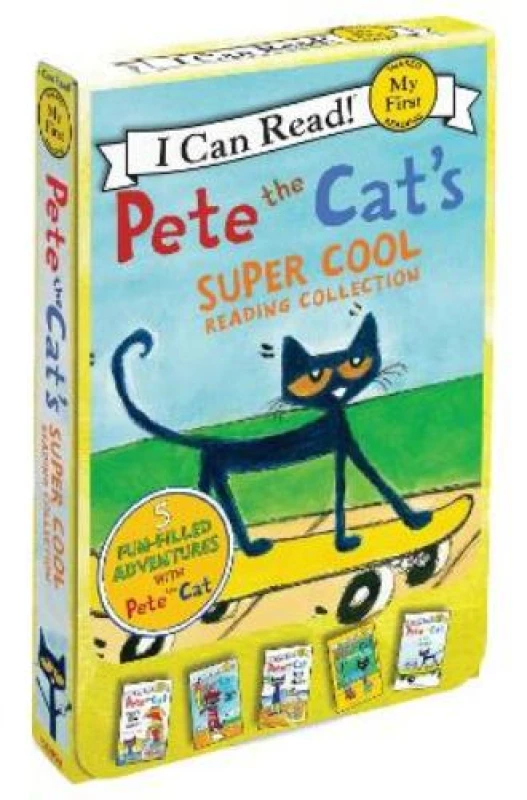 Image of Pete the Cats Super Cool Reading Collection by James Dean Book