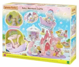 image of Sylvanian Families Baby Mermaid Castle Playset