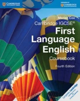 Image of Cambridge Igcse First Language English Coursebook by Marian Cox Paperback