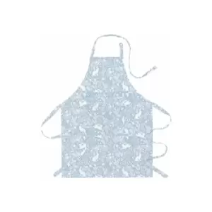 image of William Morris - Forest Life Blue Cotton Apron