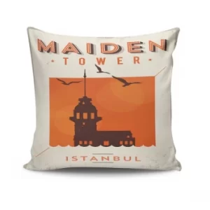 Image of NKRLNT-021 Multicolor Cushion