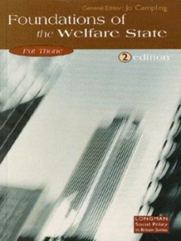 Image of Foundations of the Welfare State by Pat Thane Paperback