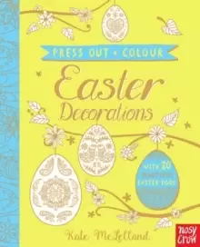 Image of Press Out and Colour: Easter Eggs