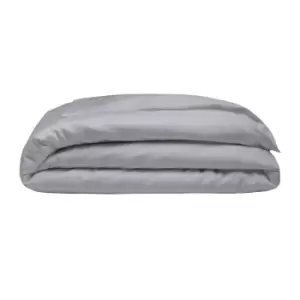 Image of Belledorm Sateen Duvet Cover (Superking) (Platinum Grey)