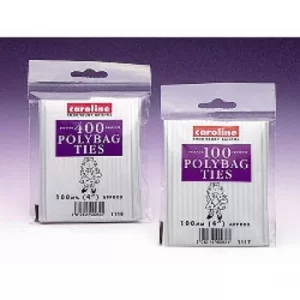 Image of Caroline Polythene Bag Closures (100)