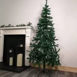 6ft (180cm) 450 Tip Green pvc Christmas Tree with Metal Base