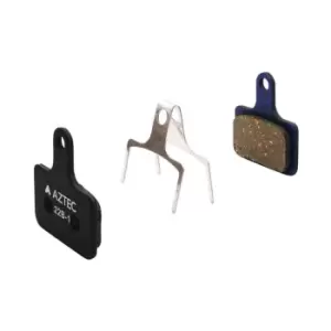 Image of Aztec Organic Shimano Flat Mount Brake Pads Tiagra/105/Ultegra/GRX - Black