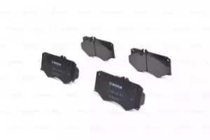 Image of Bosch 0986467841 BP715 Brake Pad Set Disc Brake Front Axle