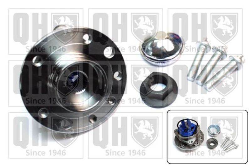 Image of QUINTON HAZELL Wheel bearing kit QUINTON HAZELL QWB1476
