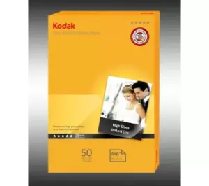 image of KODAK Ultra Premium 100 x 150 mm Photo Paper - 50 Sheets