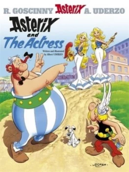 Image of Asterix and the Actress by Albert Uderzo Hardback