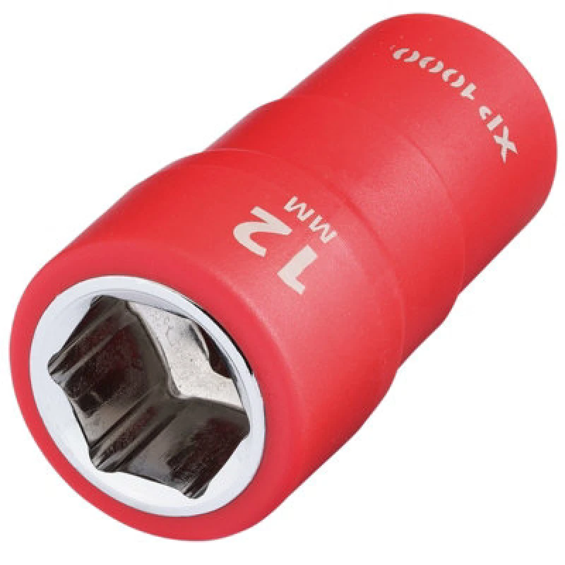 Image of Draper XP1000 1/4" Drive VDE Insulated Hexagon Socket 18801 Drive: 1/4"