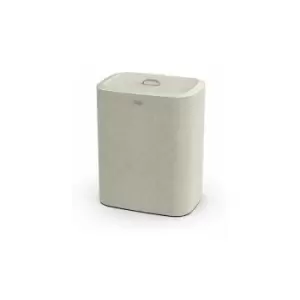 Image of Joseph Joseph Tota 90-litre Laundry Separation Basket with lid, 2 Removable Washing Bags with Handles- Ecru