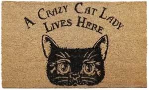 Image of Crazy Cat Lady Doormat