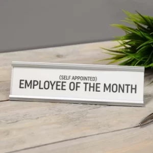 Image of Employee Of The Month Desk Plaque
