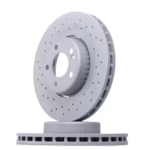 image of ZIMMERMANN Brake disc FORMULA S COAT Z 400.5518.30 Brake rotor,Brake discs MERCEDES-BENZ,C-Klasse T-modell (S205),C-Klasse Limousine (W205)