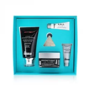 Image of Dr. BrandtCheers To 25Years of Dr. Brandt: Microdermabrasion 60g+ Magnetight Age-Defier 90g+ DNA Eye 2.5g+ Pore Refiner Primer 7.5ml 4pcs