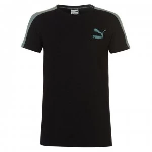 Puma T7 Archive Logo T Shirt - Black