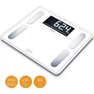 image of Beurer BF 400 Signature Line Smart bathroom scales Weight range 200 kg White