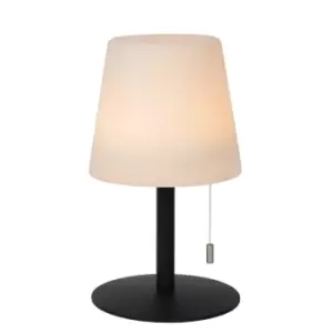 Image of Lucide Rio Re-Chargeable Outdoor Table Lamp - Multi Coloured