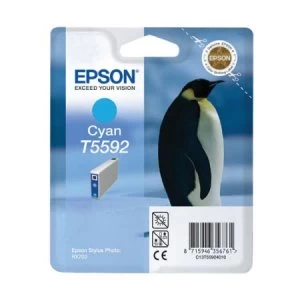 Image of Epson Penguin T5592 Cyan Ink Cartridge