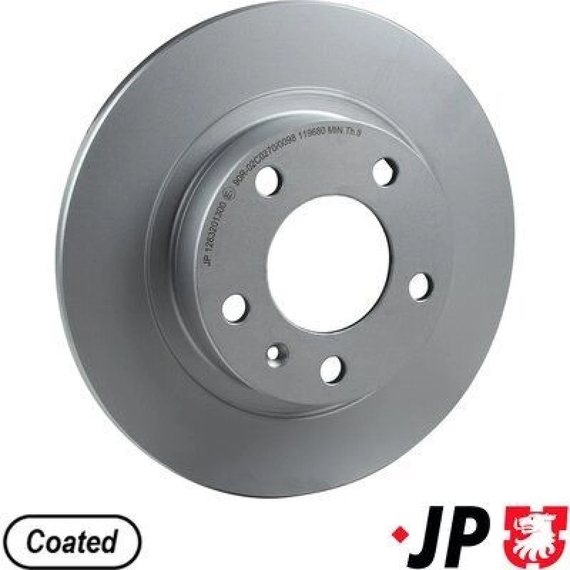 Image of JP GROUP Brake disc JP GROUP 1263201300