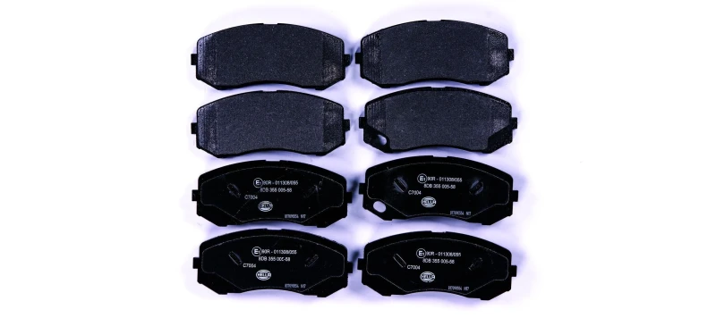 Image of HELLA Brake pad set HELLA 8DB 355 005-581