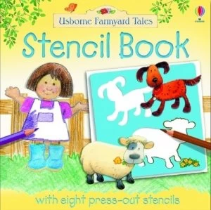 Image of Farmyard Tales Stencil Book by S Cartwright Book