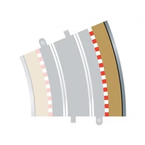 Image of Radius 4 Curve Outer Borders 22.5° (Set Of 4) Scalextric Accessory Pack