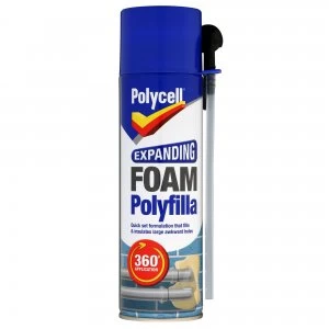 image of Polycell Expanding Foam Polyfilla - 500ml