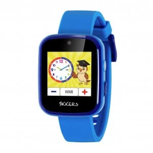 image of Tikkers Blue Silicone Strap Watch