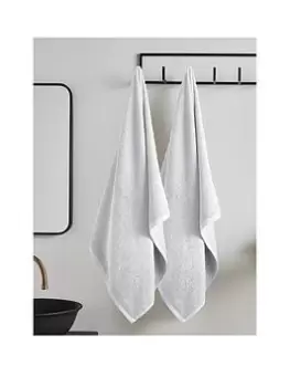 Image of Catherine Lansfield Quick Dry Bath Sheet Pair