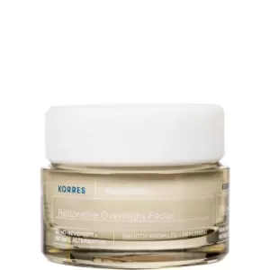 Image of Korres White Pine Meno-Reverse Restorative Overnight Facial 40ml