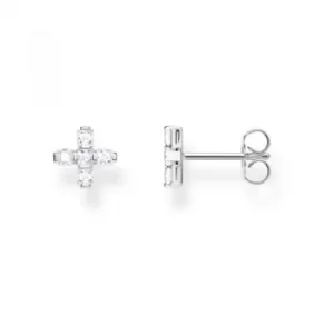 Image of Thomas Sabo Zirconia Cross Ear Studs
