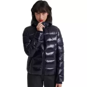 Image of Superdry Womens Premium Down Machu Insulated Jacket UK Size 14