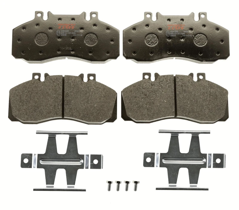 Image of TRW GDB1695 Brake pad set prepared for wear warning indicator Brake Pad Set,disc brake (402)