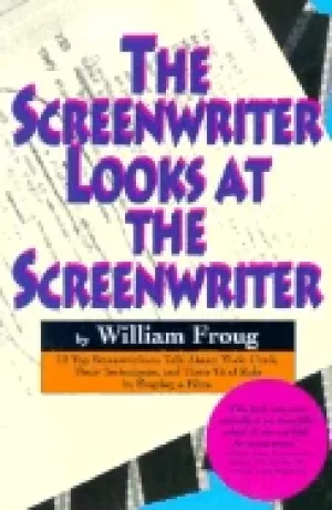 Image of screenwriter looks at the screenwriter
