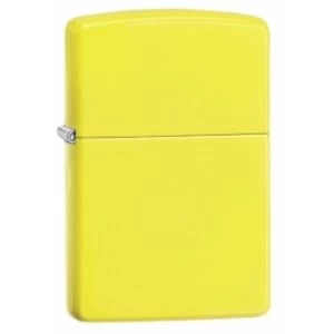 Image of Zippo Regular Neon Yellow Windproof Lighter